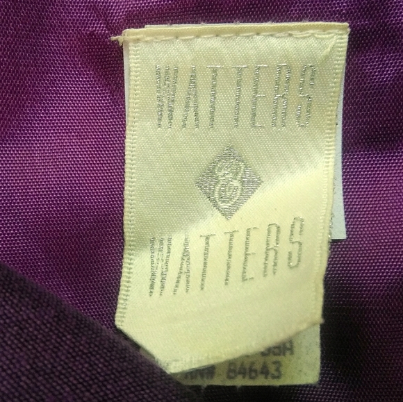 Vintage Glamour WATTERS 2pc 80s Royal Purple Evening Suit🔥VTG Skirt Set - Picture 5 of 15